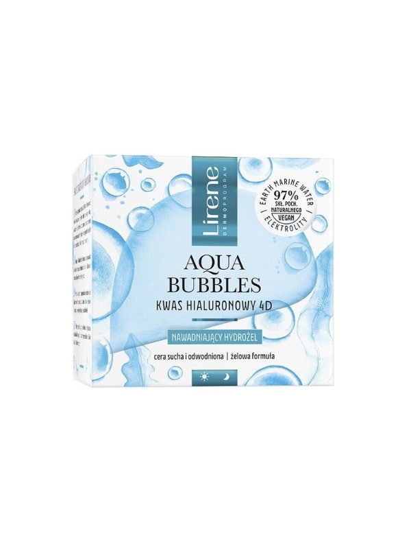 Lirene Aqua Bubbles hydraterende Hydro gezichtsgel 50 ml