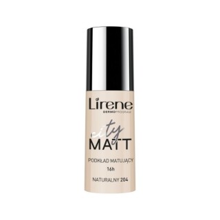 Lirene City Matt Matterende en Gladmakende Gezichtsvloeistof /204/ Natuurlijk 30 ml