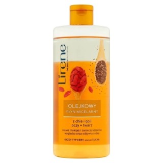 Lirene Dermo vette micellaire vloeistof voor alle huidtypes Chia en Goji 400 ml