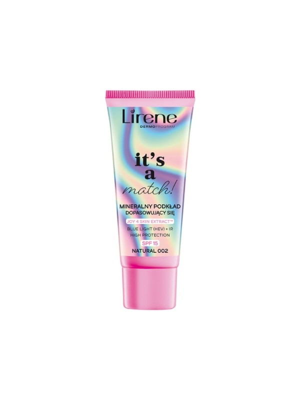 Lirene It's a Match mineral face foundation SPF15 /002/ Natural 30 ml