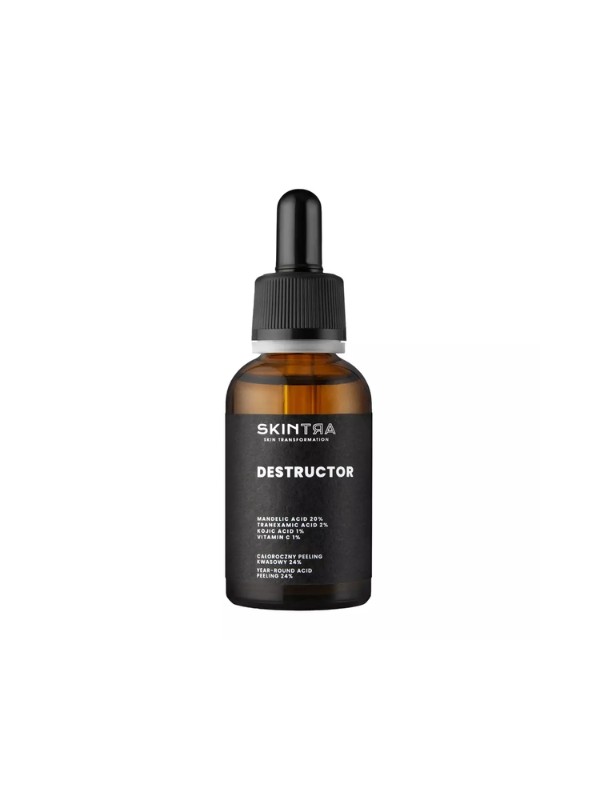 SkinTra Destructor całoroczny Peeling do twarzy kwasowy 24% 30 ml