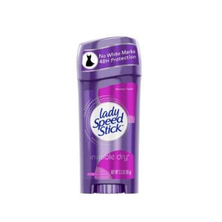 Lady Speed Stick Invisible Dry Antitranspirant Stick Shower Fresh 65 g