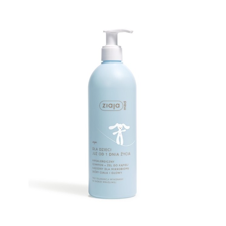 Shampooing et gel bain Ziaja Med Kids 400 ml