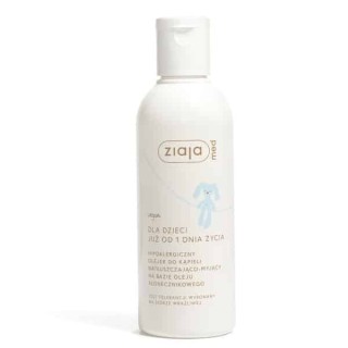 Huile de bain hydratante et nettoyante Ziaja Med Kids 200 ml