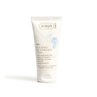 Crème solaire visage Ziaja Med Kids SPF50 50 ml