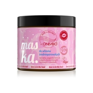 ONLYBIO Hair in Balance Love is in the Hair Mask for medium porosity hair 400 ml