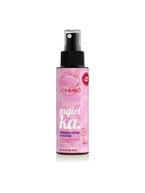 ONLYBIO Hair in Balance Love is in the Hair Mist die het haar vanaf de wortels laat stuiteren 100 ml