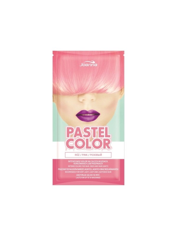 Joanna Pastel Color Haarkleuringsshampoo Roze 35 gr