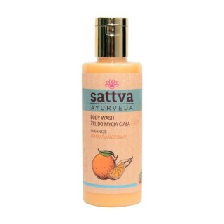 Sattva Ayurveda Body wash gel Orange 210 ml