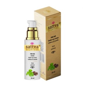 Sattva Ayurveda Pro Age Oogcrème met cafeïne en Cantella 30 ml