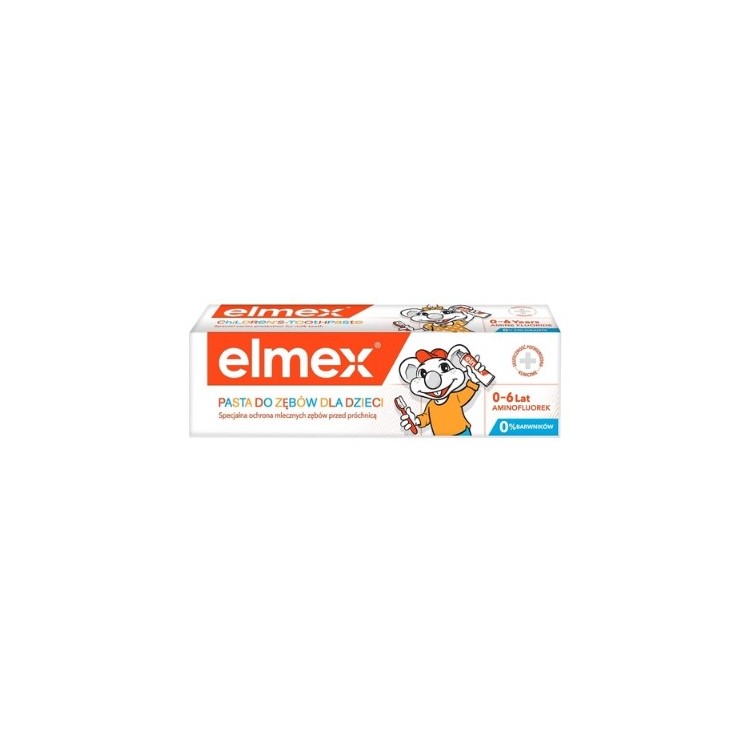 Elmex Kids Zahnpasta für Kinder 0-6 Jahren, 50 ml