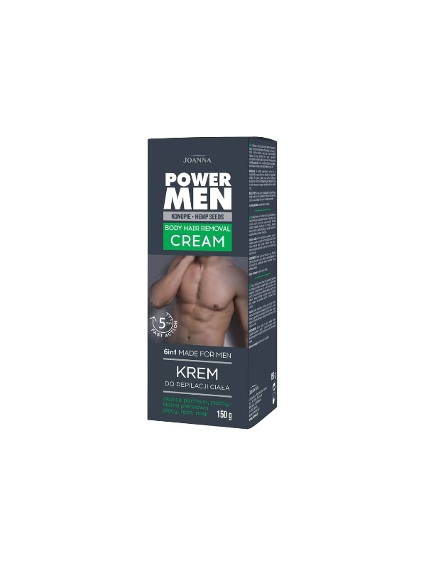 Joanna POWER MEN Körperenthaarungscreme für Männer 150 g