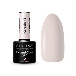 Claresa Hybrid Nail Base 5 in 1 Keratin /01/ 5 G