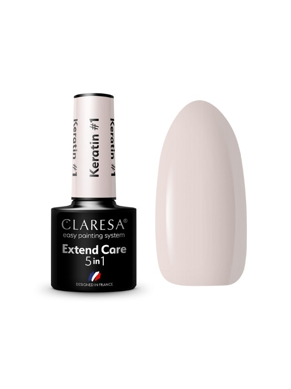 Claresa Hybrid Nail Base 5 in 1 Keratin /01/ 5 G