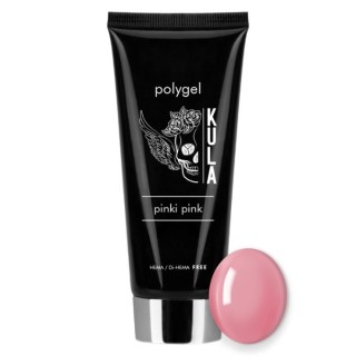 PolyGel акрил гель нарощування Kula Nails Hema/di- Hema free Pinki Pink 50 мл