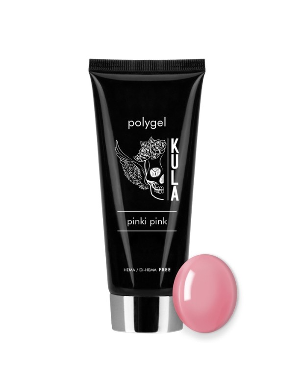 PolyGel acrylgel opbouw Kula Nails Hema/di- Hema free Pinki Pink 50 ml