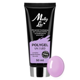 MollyLac Polygel Aufbau-Acrylgel Mollylac Hema/di-Hema Wild Orchid 50 ml