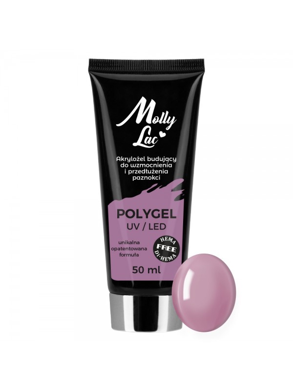 MollyLac Polygel Aufbau-Acrylgel Mollylac Hema/di-Hema Bean Paste 50 ml