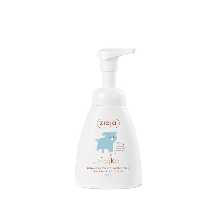 Mousse lavante pour bébé Ziaja 250 ml