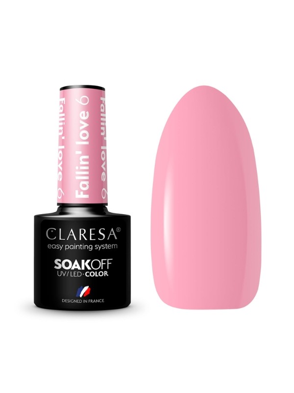 Claresa Fallin' Love Hybrid nail polish /6/ 5 g