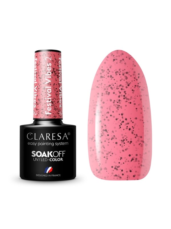 Claresa Festival Vibes Hybrid Nagellack /2/ 5 g