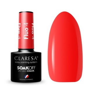 Claresa Fluo Hybrid Nagellack /4/ 5 g