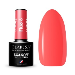 Claresa Fluo Hybrid Nagellack /6/ 5 g