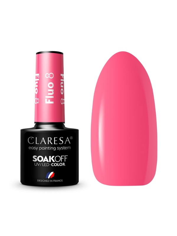 Claresa Fluo Hybrid Nagellack /8/ 5 g