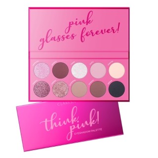 Claresa Think Pink eye shadow palette 12 g