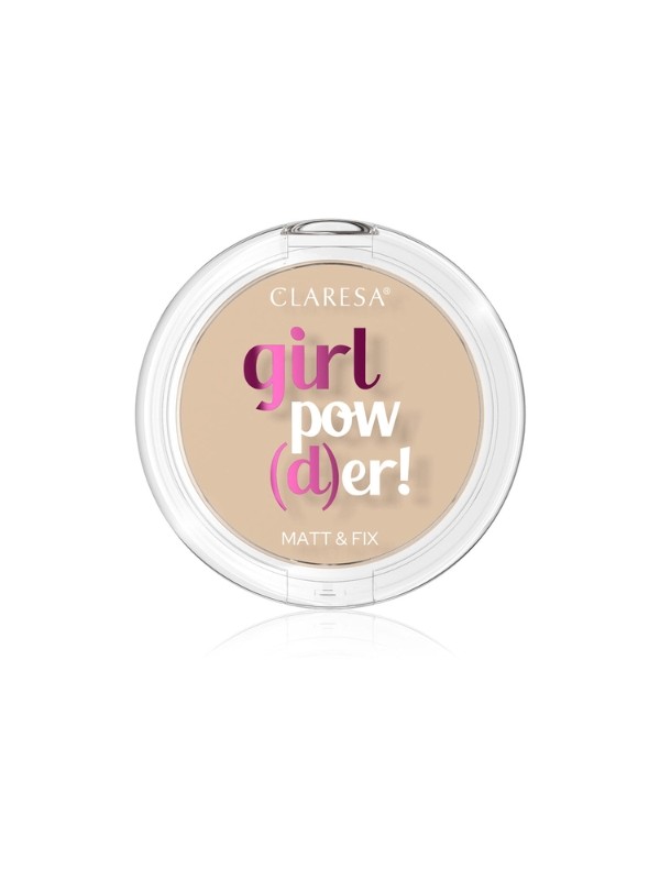 Claresa GIRL POW(D)ER! Translucent pressed powder /01/ 12 g