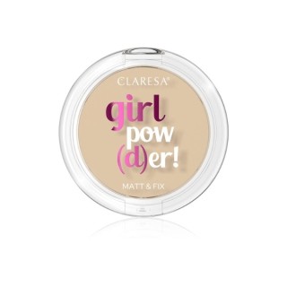 Claresa GIRL POW(D)ER! Natural pressed powder /02/ 12 g