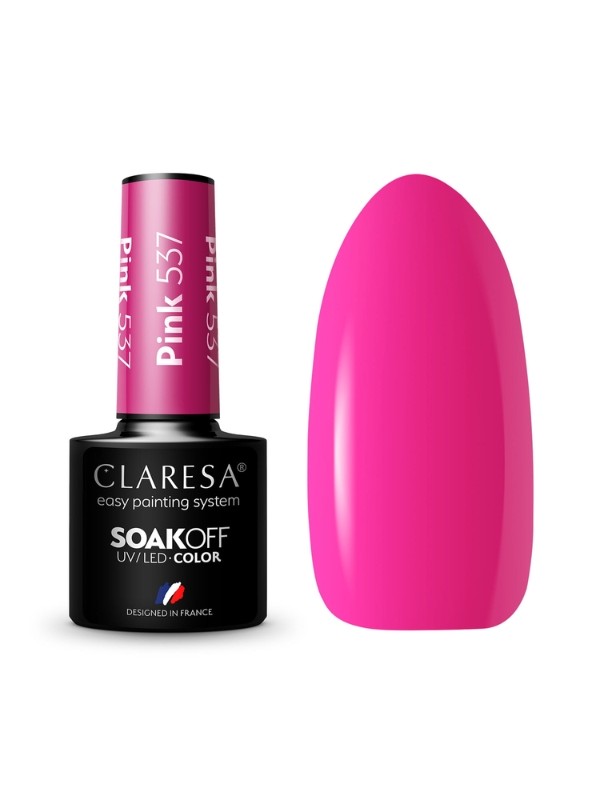 Claresa Pink Hybride Nagellak /537/ 5 ml