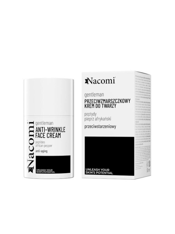 Nacomi Gentelman anti-rimpel gezichtscrème voor mannen 50 ml