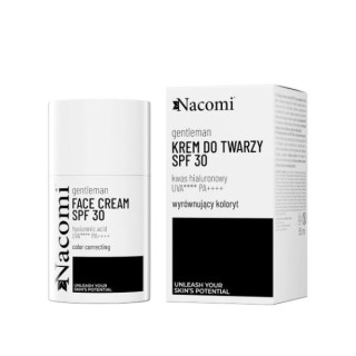 Nacomi Gentelman Face cream for men SPF30 evening out the tone, 50 ml