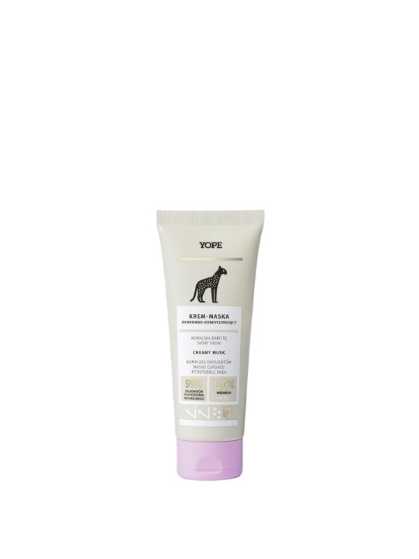 YOPE Beschermend en verzorgend crèmemasker voor de handen Romige musk 50 ml