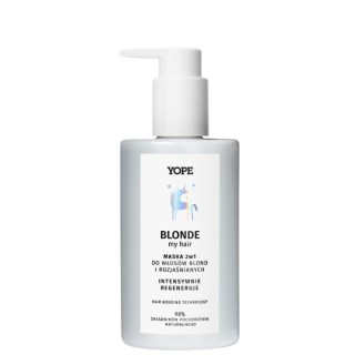 YOPE BLOND my HAIR Conditioner-masker 2in1 voor blond en geblondeerd haar 300 ml