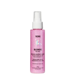 YOPE BLOND my HAIR Illuminating mist for blonde and bleached hair quartz mica 100 ml