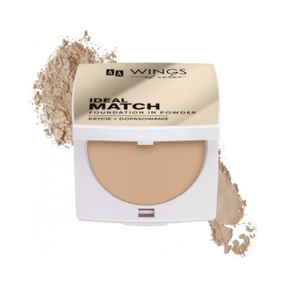 AA Wings of Color Ideal Match Foundation In Powder Багатофункціональна пудрова основа Beige 5 г