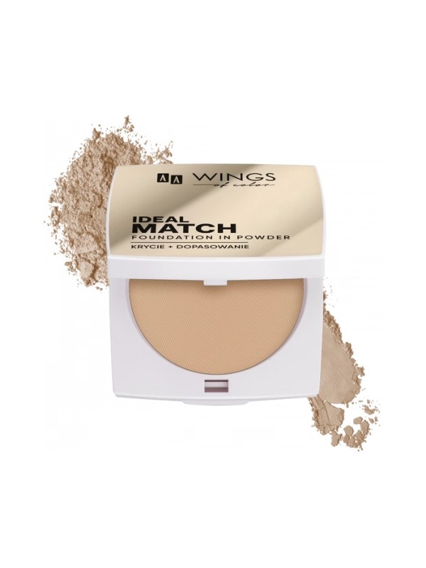 AA Wings of Color Ideal Match Foundation in poeder Multifunctionele poederfoundation Beige 5 g