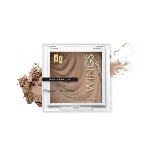 AA Wings of Color Matte Bronze Матовий бронзер для контурування обличчя 01 Soft Bronze 7 г