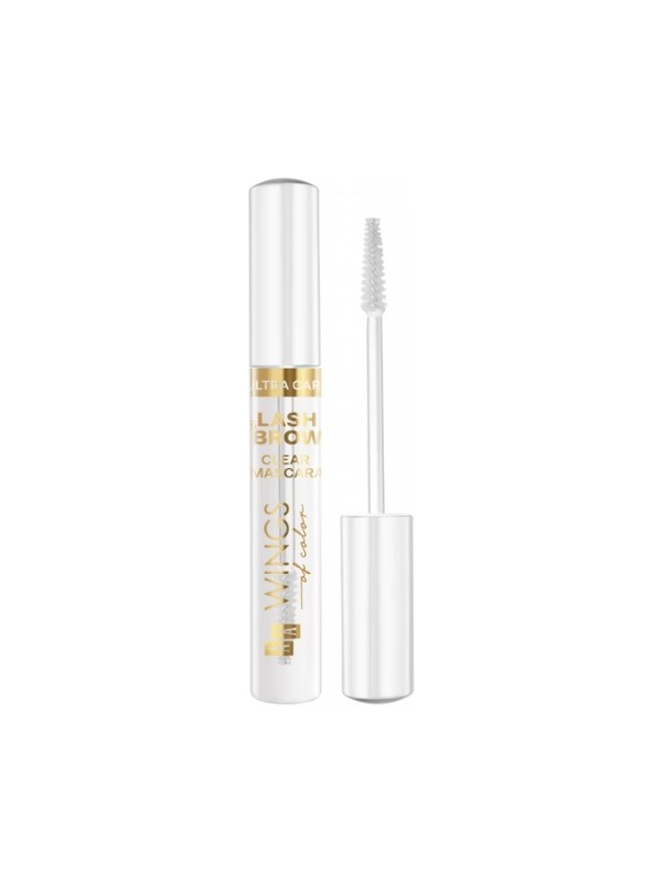 AA Wings of Color Ultra Care Lash&Brow Clear Modellierende und glänzende Mascara für Wimpern und Augenbrauen 10 ml