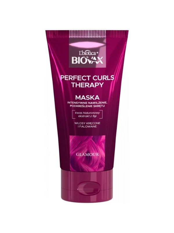 BIOVAX Glamour Perfect Curls Therapy intensiv feuchtigkeitsspendende Maske 150 ml