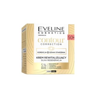 Крем для обличчя Eveline Contour Correction ревіталізуючий Сильно відновлюючий 50+ 50 мл