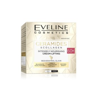 Eveline Ceramides&Collagen інтенсивно живильний Крем-ліфтинг для обличчя 60+ 50 мл