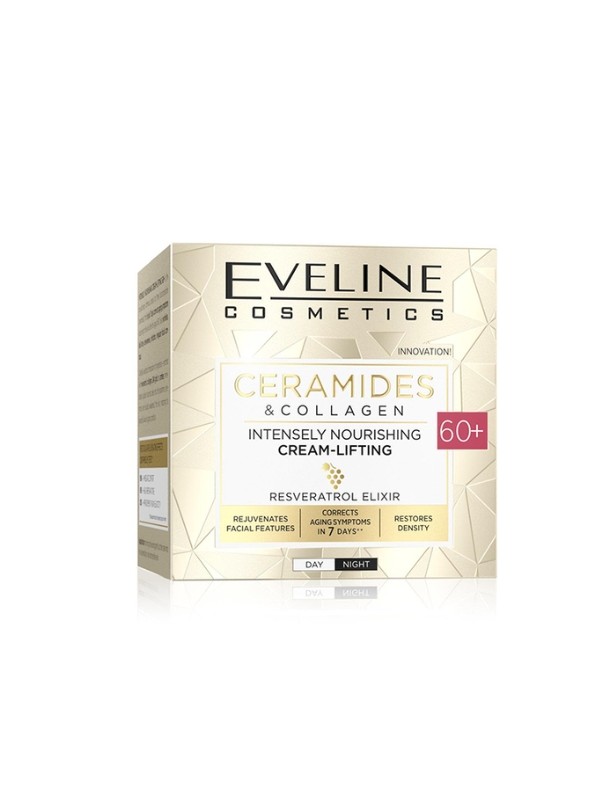 Eveline Ceramides&Collagen інтенсивно живильний Крем-ліфтинг для обличчя 60+ 50 мл