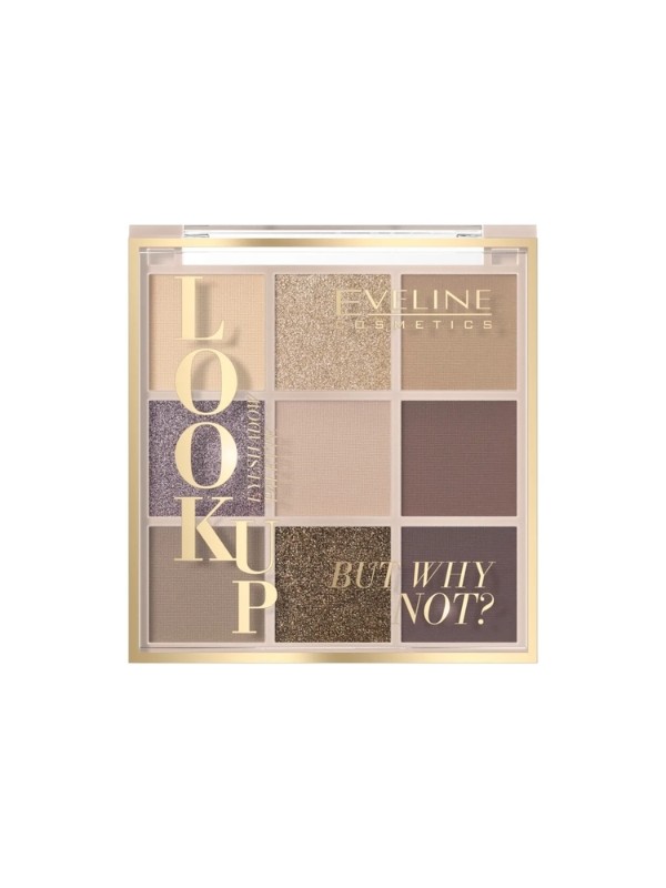 Eveline Look Up Palette mit 9 Lidschatten Aber warum nicht? 10,8 g