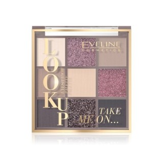 Eveline Look Up Palette mit 9 Lidschatten Take Me On 10,8 g