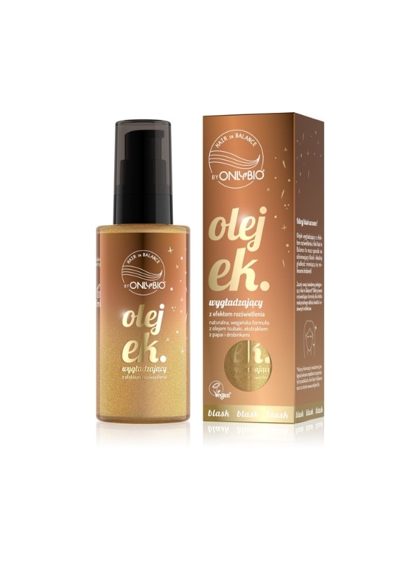 OnlyBio Hair in Balance Gladmakende haarolie met verhelderende werking 70 ml