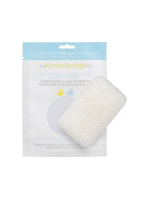 The Konjac Sponge Company Premium Baby Konjac spons voor kinderen 1 stuk