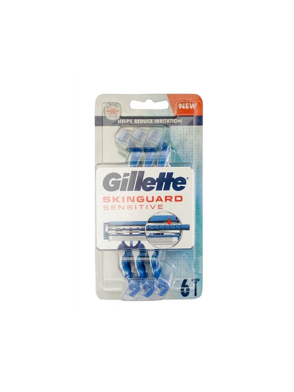 Gillette Skinguard Sensitive Scheermessen 6 stuks